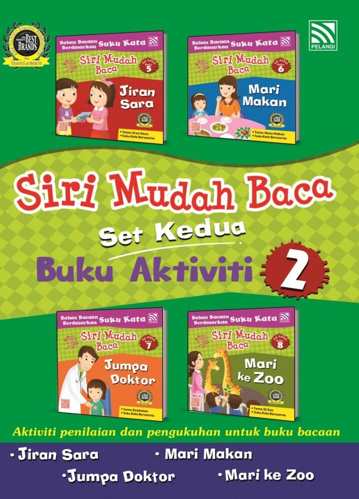 PELANGI SIRI MUDAH BACA BUKU AKTIVITI – Age 3 Above Children Reading ...