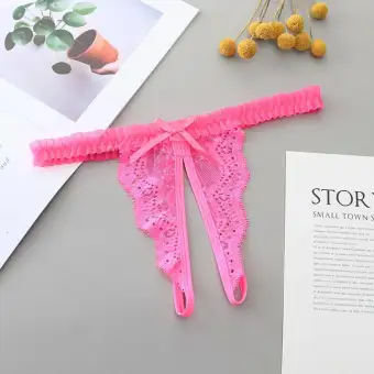 Sfsdrt Women S Sexy Lingerie Lace Open Thong Panties G Pants
