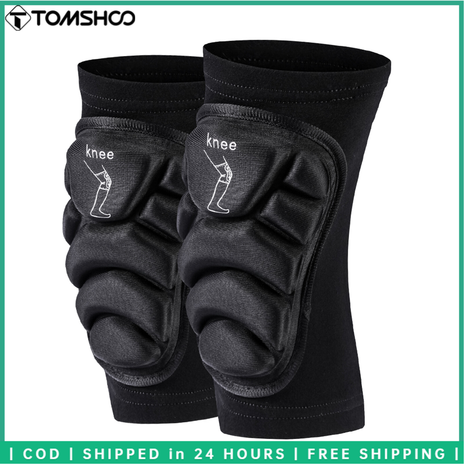 Outdoor Sports Protective Knee Pads Collision Avoidance Knee Sleeves Guards for Skating Skiing Motorcycling Climbing Mountain Biking