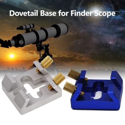 Universal Telescope Finderscope Aluminium Alloy Practical Professional Easy Install Durable Ultra Light Accessories Portable Dovetail Slot