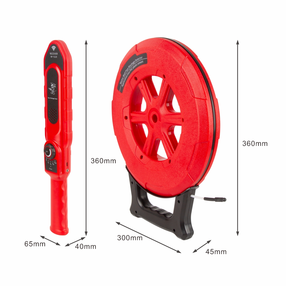 Pipes Blockage Diagnostic-tool Scanner Plumbers Pipeline Blocking ...