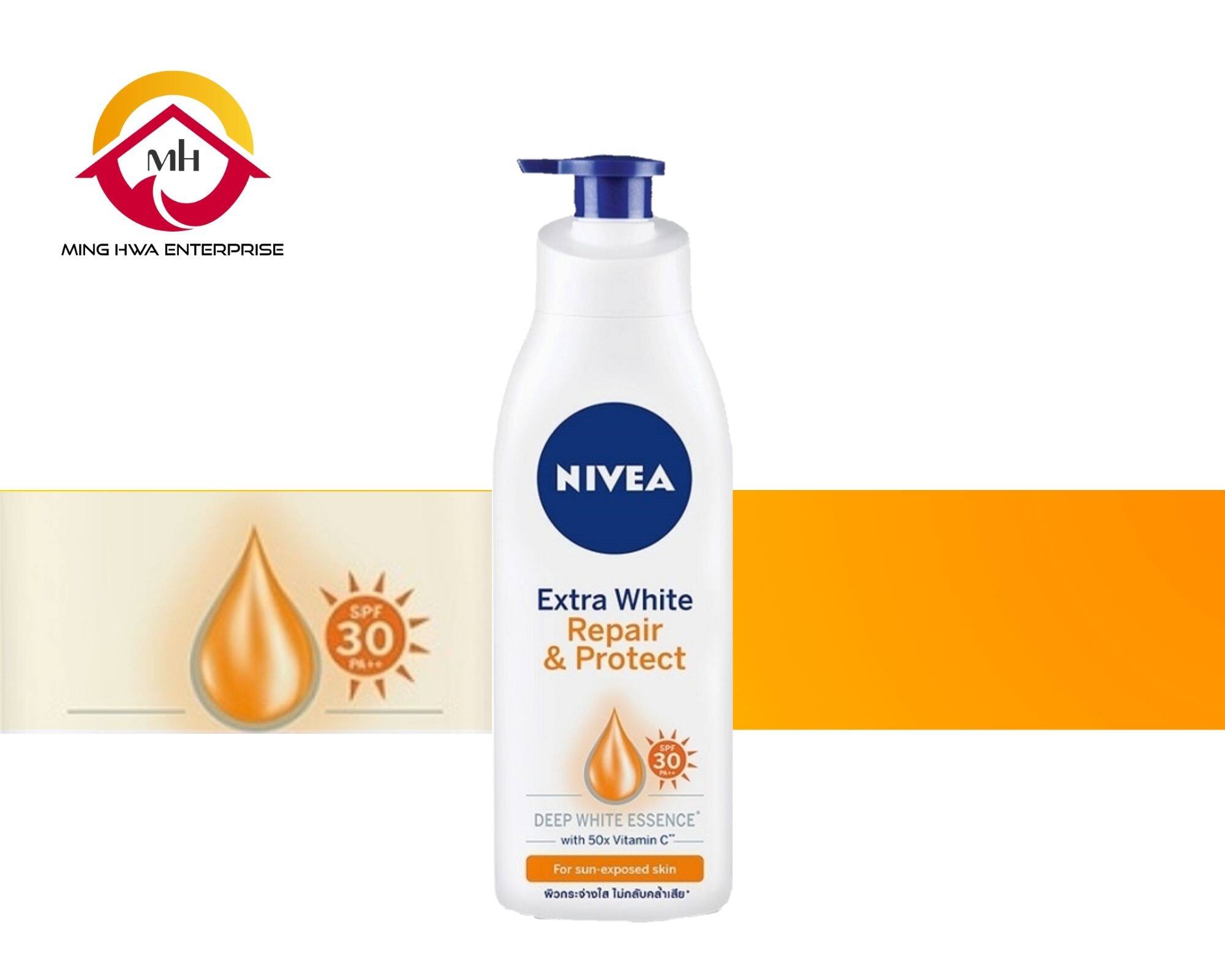 Nivea Extra White Repair And Protect Spf30 Body Lotion 350ml Lazada