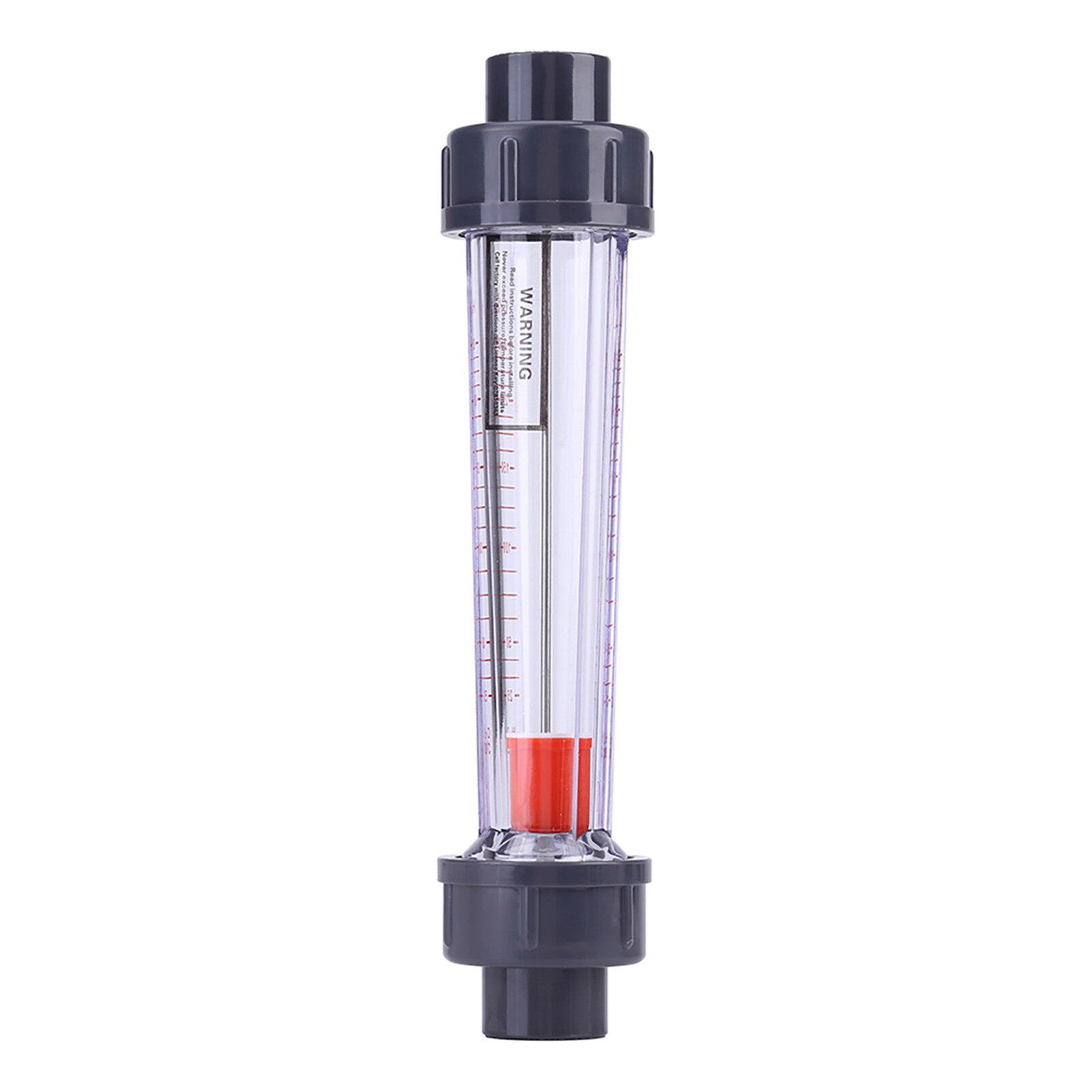 25-250L/H Water Meter Instantaneous Water Flowmeter Plastic Tube Type Flowmeter