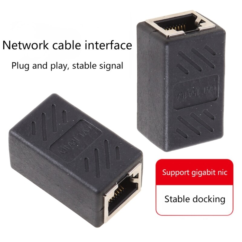 Đầu Nối Cáp Mạng Rj45 Đầu Nối Cáp Mạng Rj45 Đầu Nối Mở Rộng Được Bảo Vệ Cáp Ethernet LAN Cho H