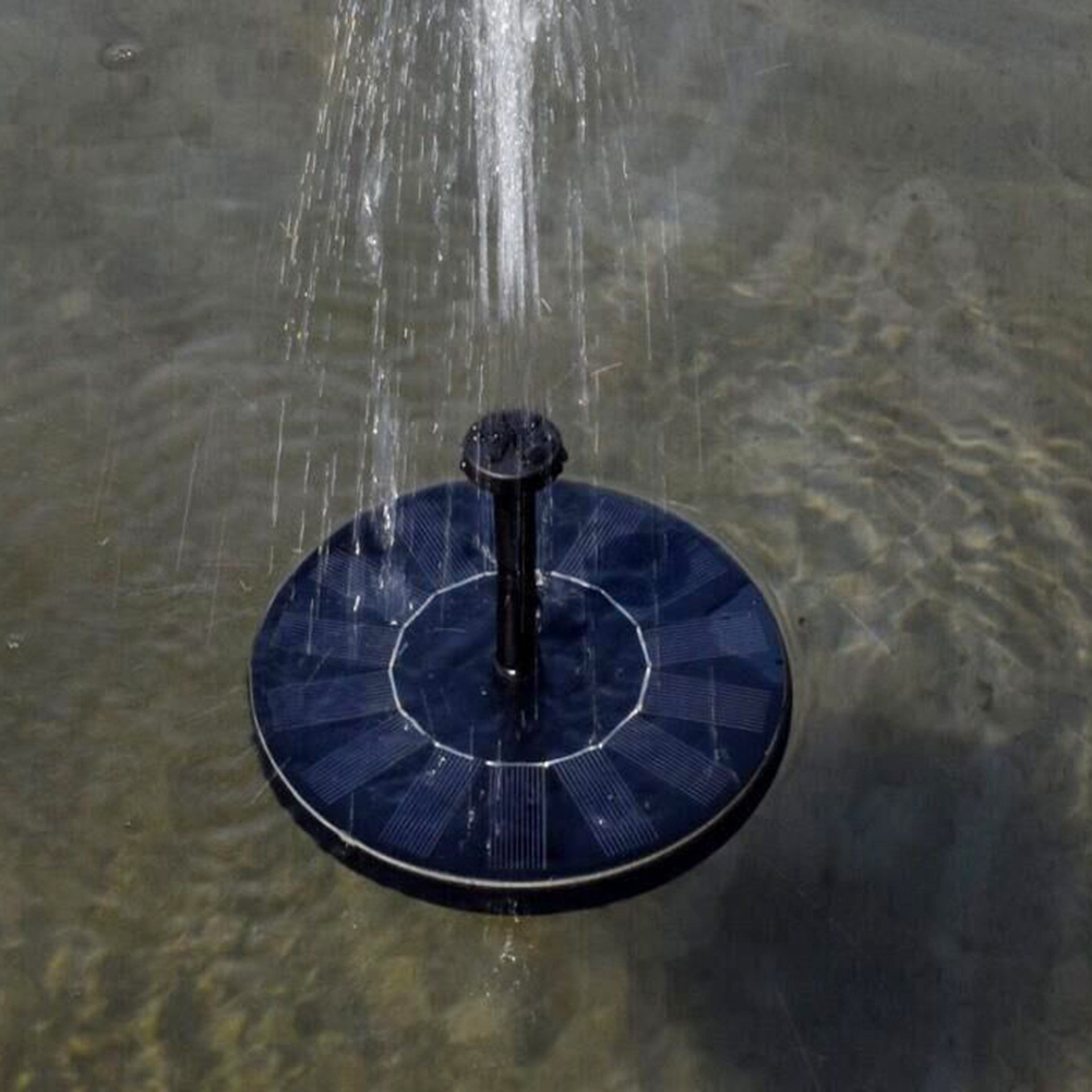 Multifunction Floating Solar Panel Powered Fountain Bird Bath Garden Solar Water Fountain Pump