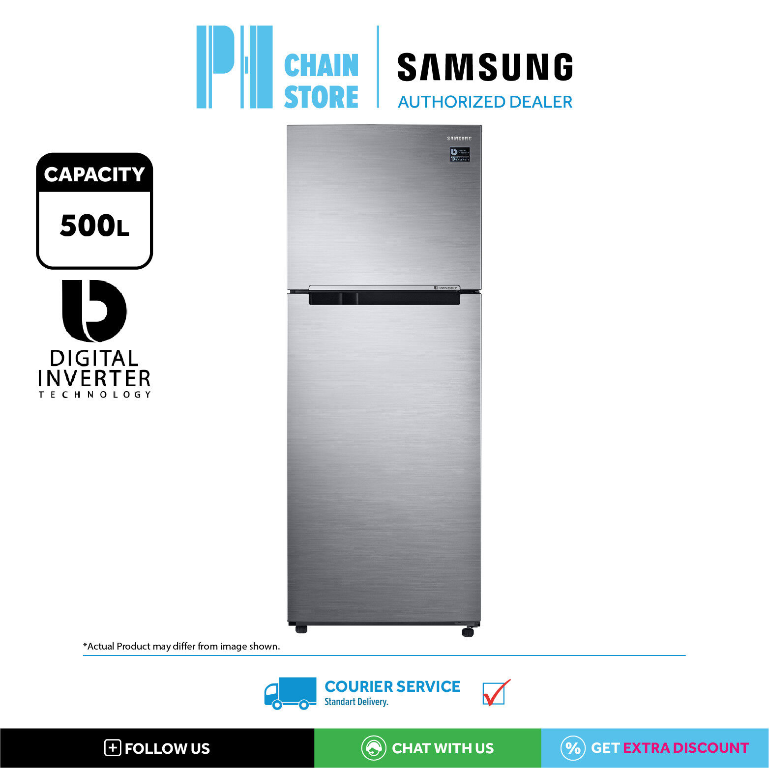 samsung inverter refrigerator 500l rt38k501js8 me