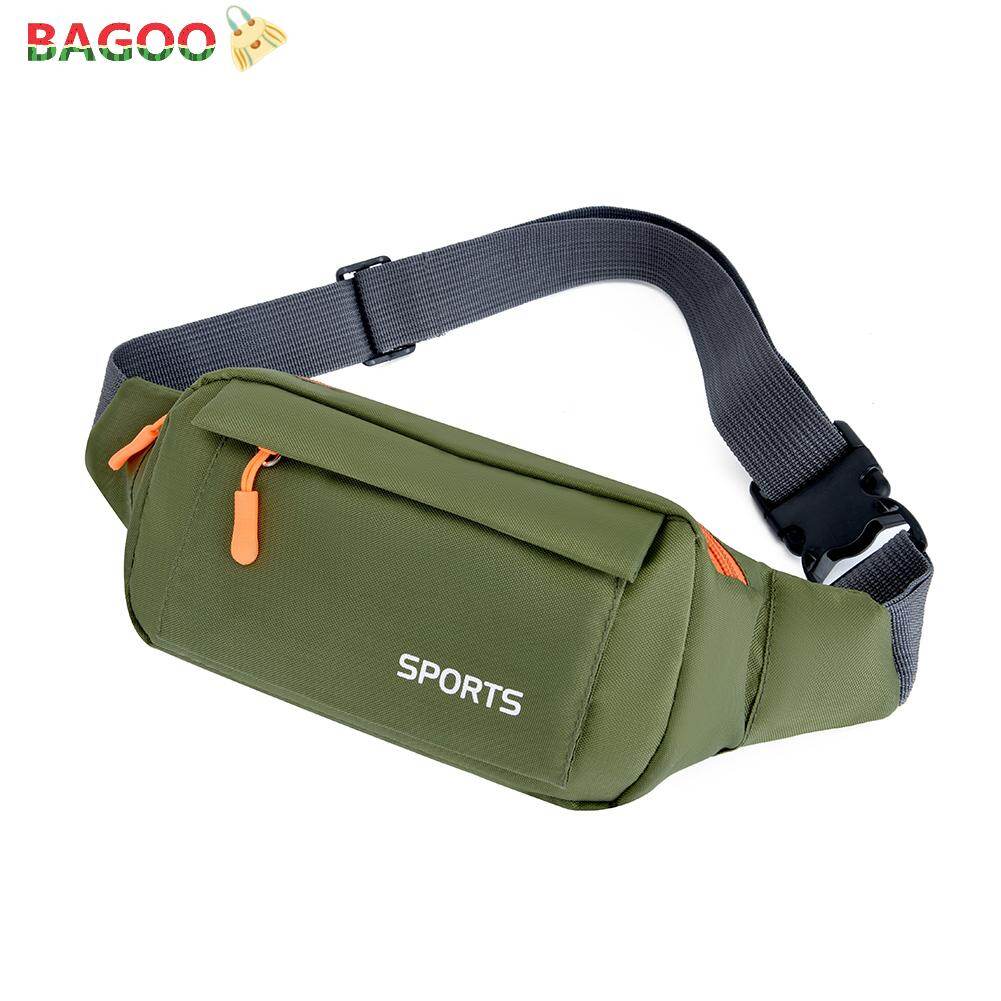 Fashion Oxford Waterproof Waist Pack Women Men Fashion Zipper Fanny Bum Pouch Travel Outdoor Sports Casual Small Crossbody Chest Packs