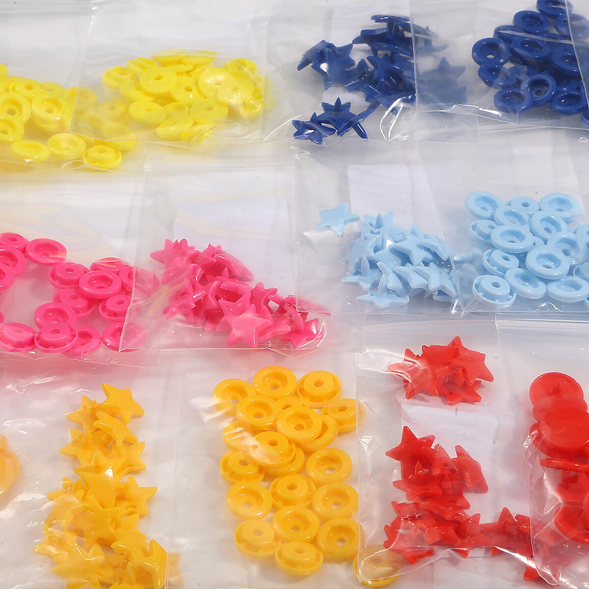 50pcs Multi Shape Plastic Cartoon Clothing Sewing Buttons Garment DIY  Accessories