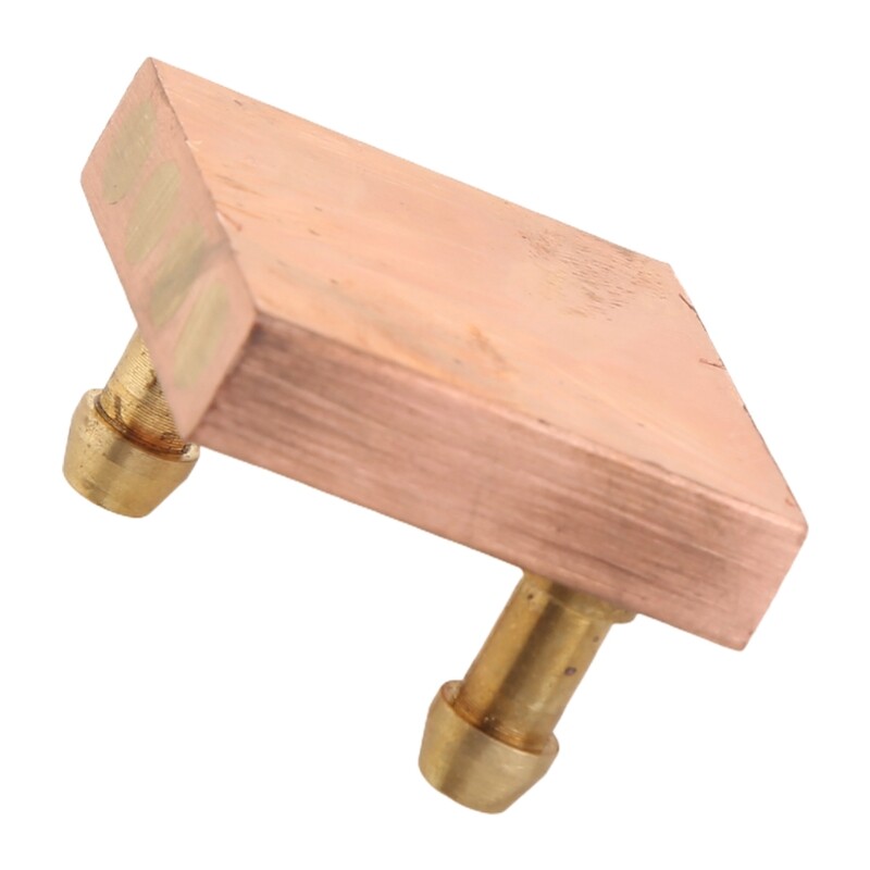 Copper Heat Sink Cooled Water Cooling Block For GPU CPU Radiator Liquid Heatsink