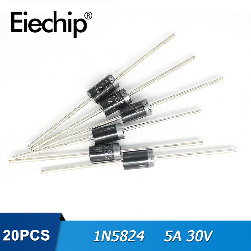 50PCS 1N5824 IN5824 DO-27 Schottky Diode 5A 30V