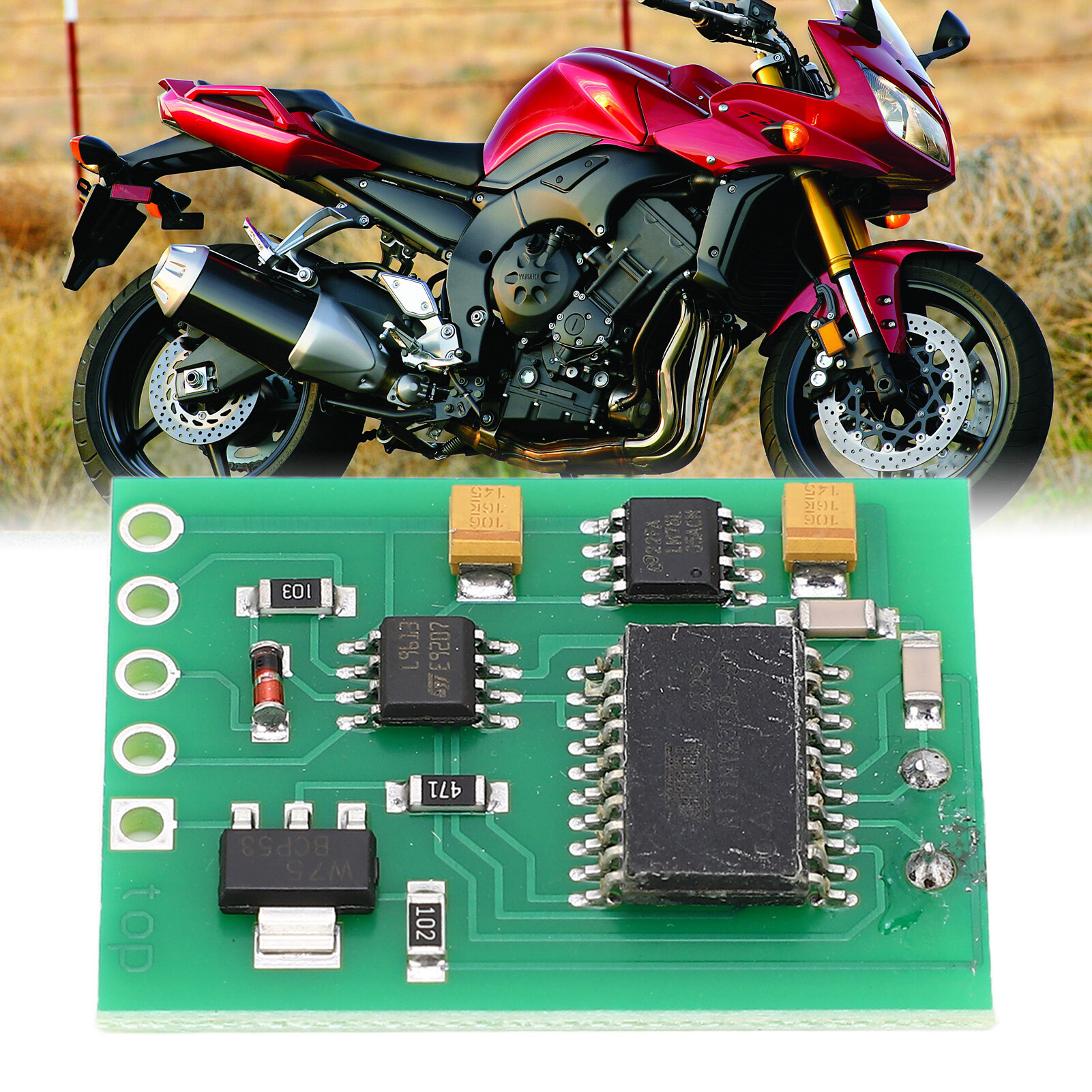 Immobilizer Emulator, Bypass Decoder Repair Module Full Chip for Motorcycles