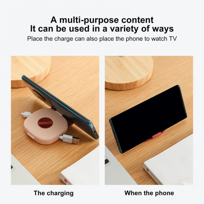 Máy Cuộn Cáp Di Động Máy Cuộn Tai Nghe Có Thể Xoay Mở Rộng Hộp Đựng Cáp Dữ Liệu USB Hộp Đựng Tai Nghe Dây Sạc Cho Văn Phòng Du Lịch