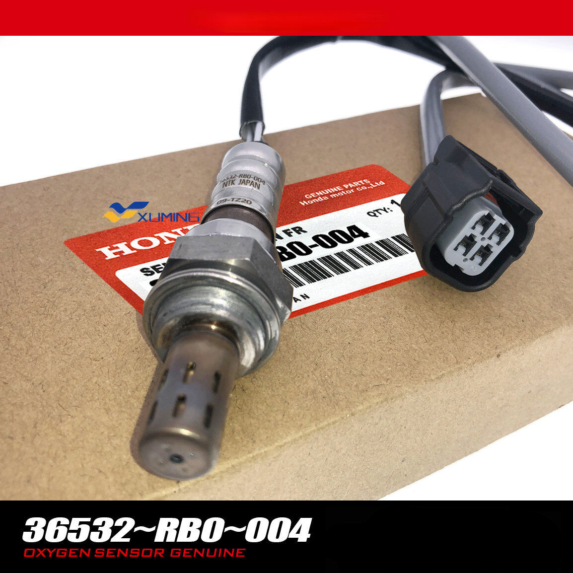 Xuming new original 36532-rb0-004 high quality lambda oxygen sensor rear for honda city insight jazz iii / make in japan 36532-rbj-004