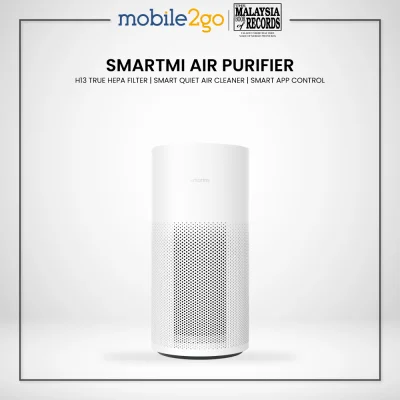 Smartmi HEPA Air Purifier [H13 True HEPA Filter | Smart Quiet Air Cleaner | Smart App Control] - 1 Year Warranty