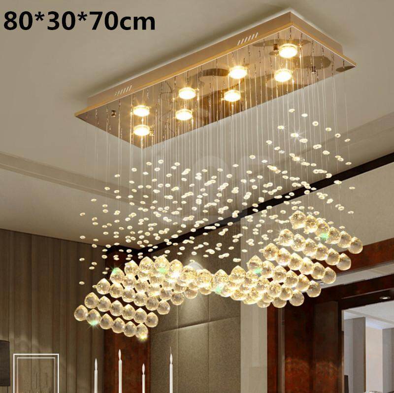 3 Color Led Crystal Ceiling Lamp Restaurant Light Acrylic Carved 3 Color Led Crystal Ceiling Lamp