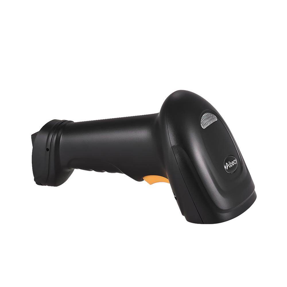Aibecy 2-in-1 2.4G Wireless Barcode Scanner & USB Wired Barcode Scanner Handheld 1D Bar Code Scanner Reader Storage up to 120000 Bar Code with Rechargeable Battery Mini USB Receiver USB Cable for Computer Laptop