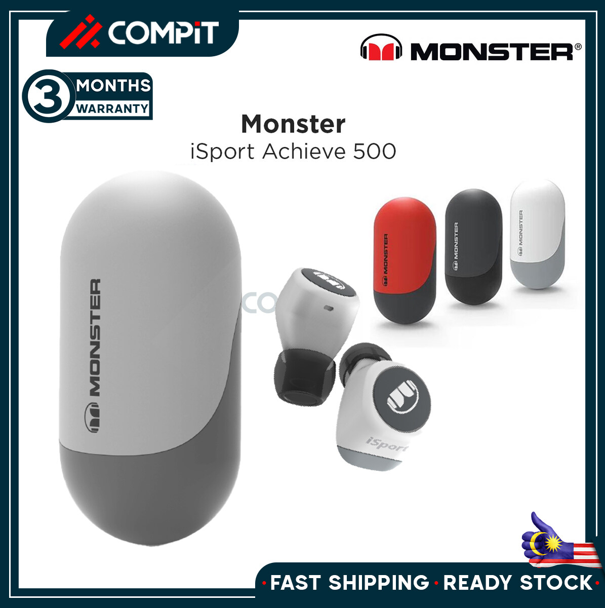 Monster isport achieve 500 hot sale