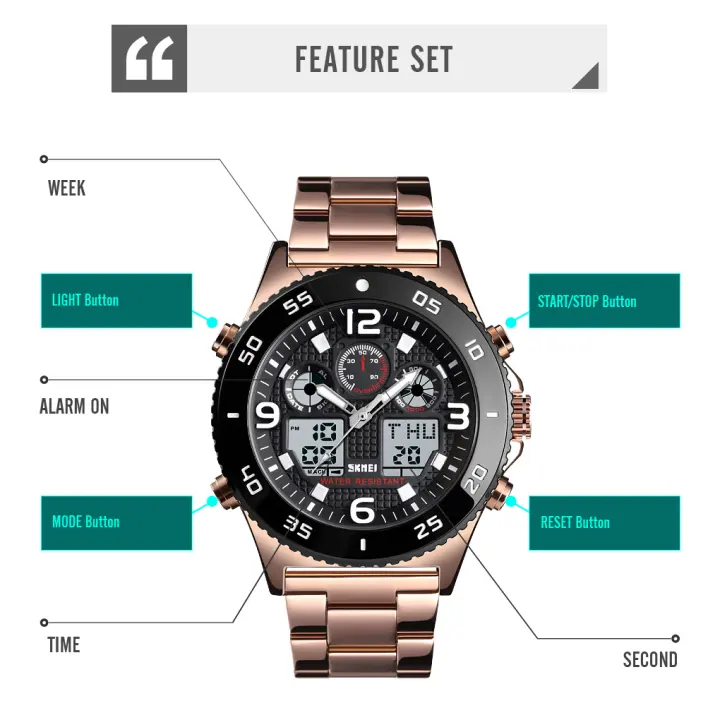 watches with stopwatch feature