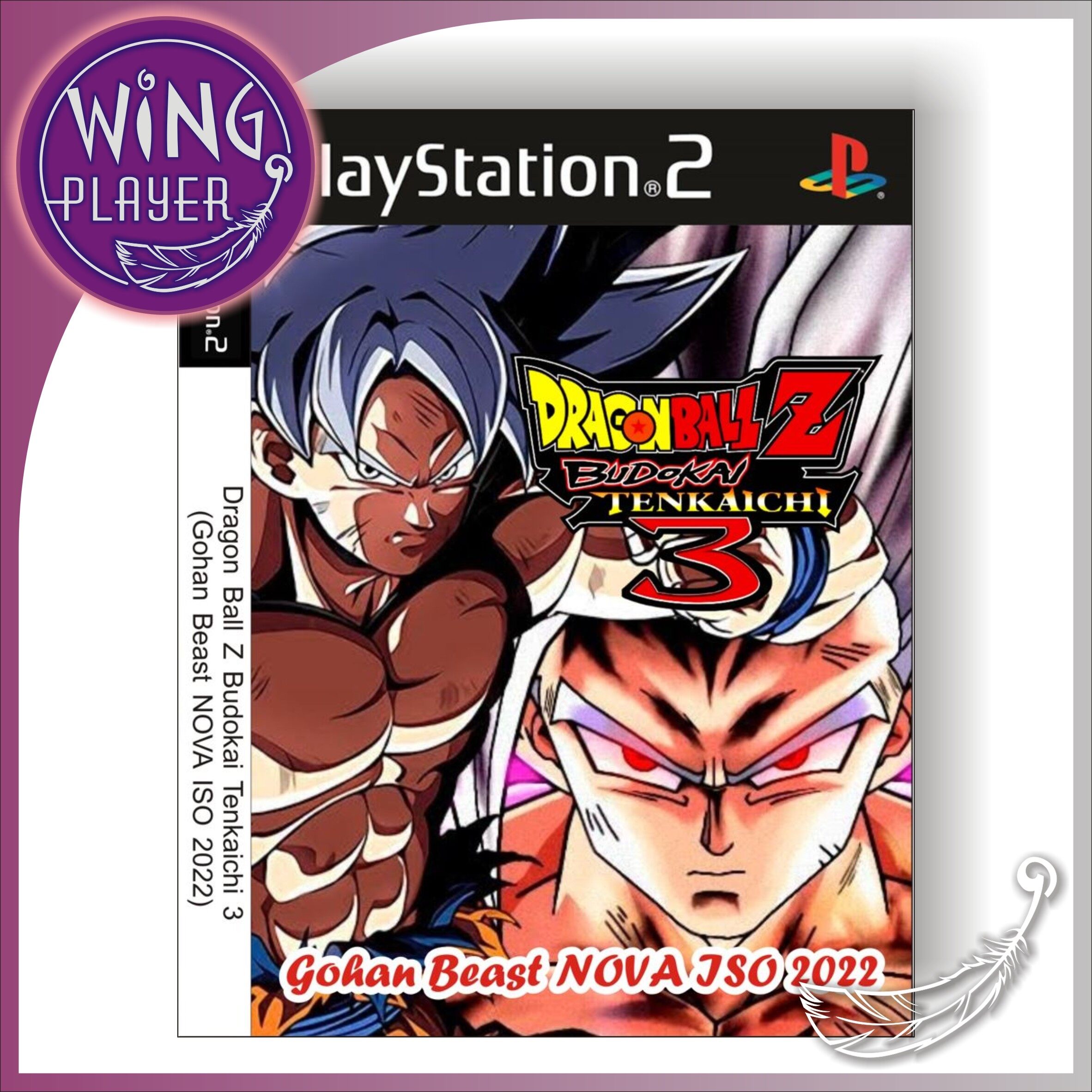 PS2 Game - Dragon Ball Z Budokai Tenkaichi 3 (Gohan Beast NOVA ISO 2022)