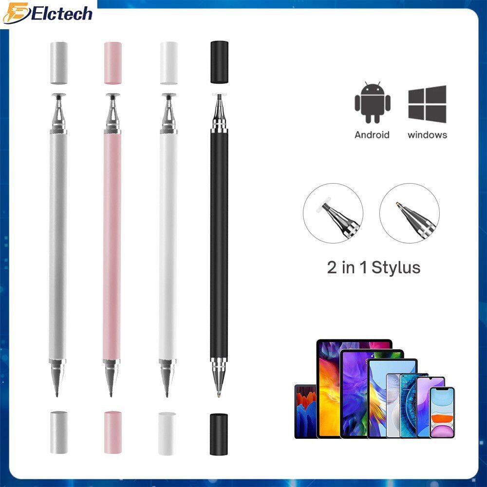 Bút Điện Dung 2 Trong 1 Bút Vẽ Màn Hình Cảm Ứng Thông Dụng Bút Stylus Cho Điện Thoại IPhone IPad Máy Tính Bảng Android Không Làm Tổn Thương Màn Hình Tương Thích Với Apple Samsung Huawei Xiaomi Asus Lenovo Chao Acer LG V. V.