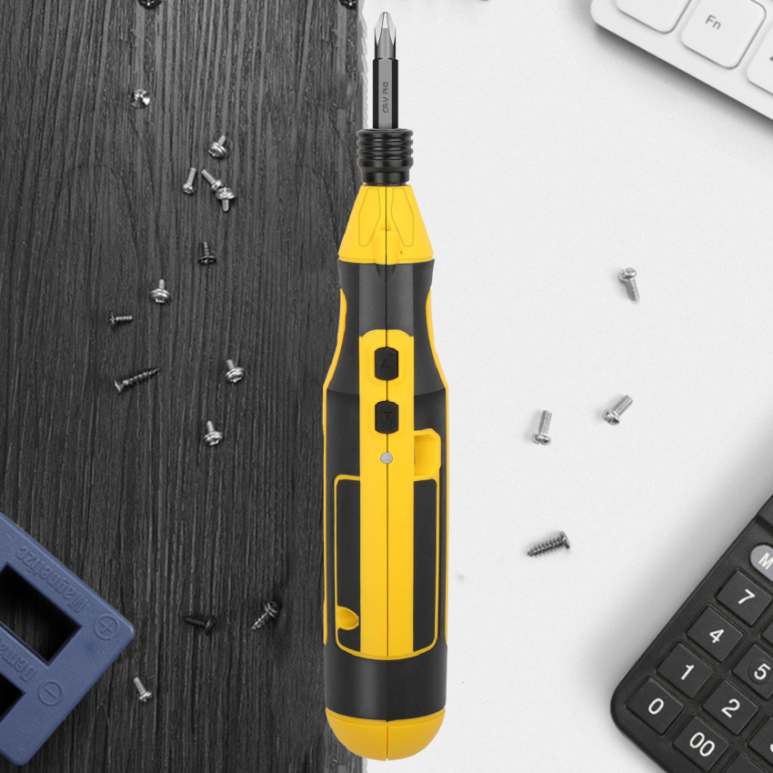 Tuốc Nơ Vít Điện 3.6V Dụng Cụ Điện Cầm Tay Sạc USB Máy Khoan Không Dây Không Dây Có Thể Sạc Lại Cái Khoan Tay