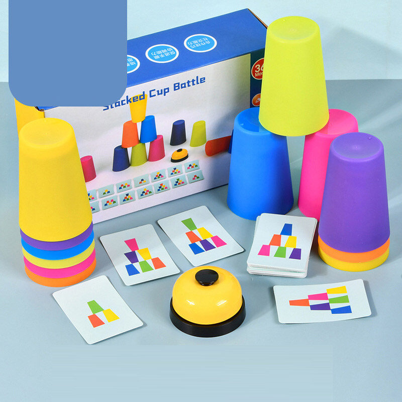 YADOU Concentration children's puzzle early teaching stacking cups competitive fast stacking cup toys logical thinking board game training