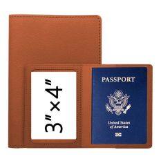 Kungaoa máy bay di động check-in ID tài liệu Tên địa chỉ danh tính chất liệu da PU phụ kiện du lịch bọc hộ chiếu hộ chiếu thẻ trường hợp Ốp điện thoại dạng ví gấp hộ chiếu