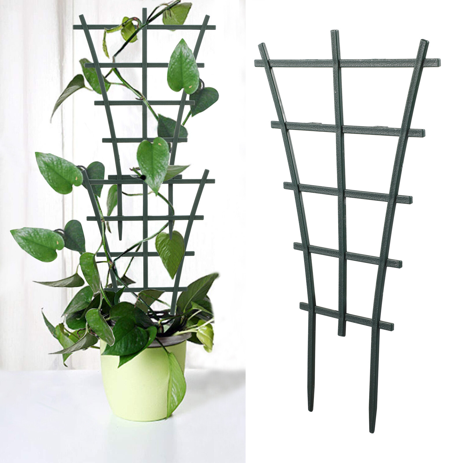 [Wondering] 2PCS DIY Garden Plant Climbing Trellis Plant Supports Mini