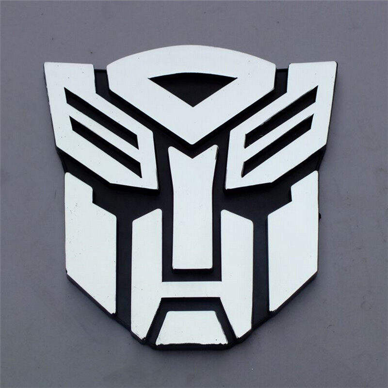 KHEI Protector 3D Logo Autobot Transformers Emblem Badge Graphics Decal Car Sticker