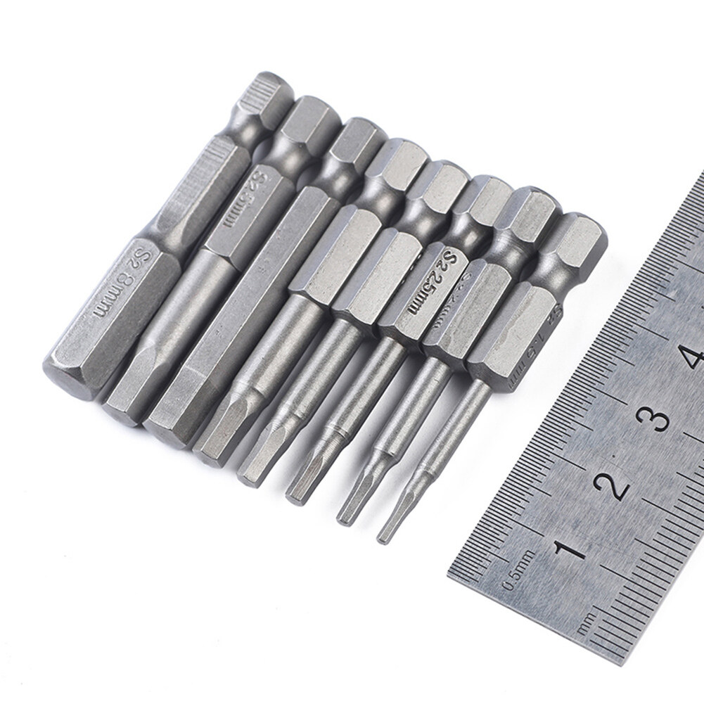 8Pcs Hexhead Bit Set Quick Change Connect Driver Power Drill Metric Tool