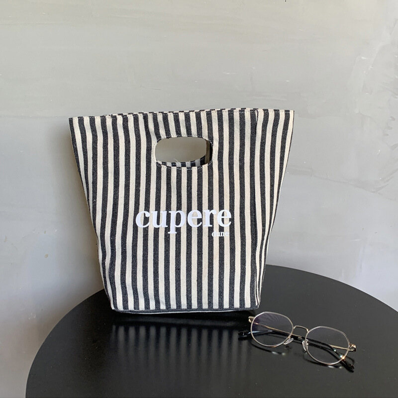 NALLCHEER canvas bag Eco Bag student lunch box bag Lunch bag handbag