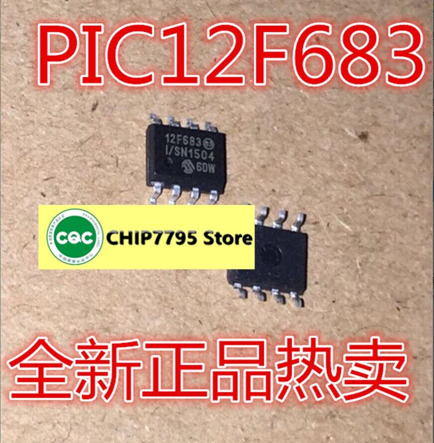 New original pic12f683-i/sn 12f683-i/sn pic12f683 sop8 controller chip pic12f683