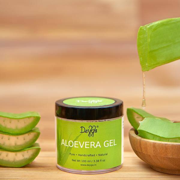 Deyga Aloe Vera Gel 100 Organic and Natural moisturizes your skin Lazada