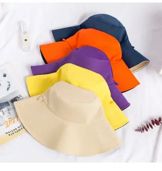 cotton wide brim sun hats