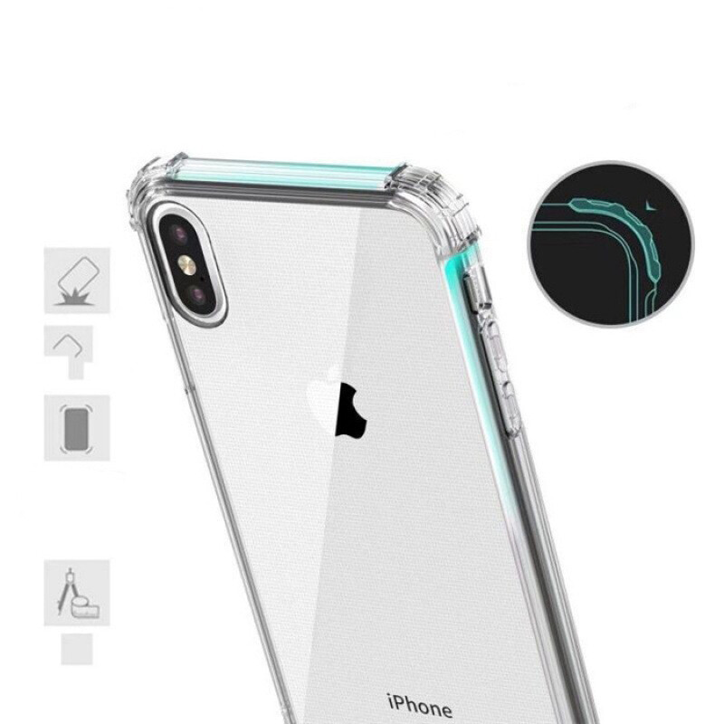 Ốp Lưng Bốn Góc Dày Chống Rơi Vỏ Mềm Cho iPhone 14 Pro Max 13 Pro Max/14 Plus/12 Pro Max SE 2020 11 Pro Max XS MAX XR X 8 7 6S Plus iPhone 11 Pro XS MAX ốp XR X Điện Thoại Trong Suốt Sang Trọng Vỏ Lưng Silicon