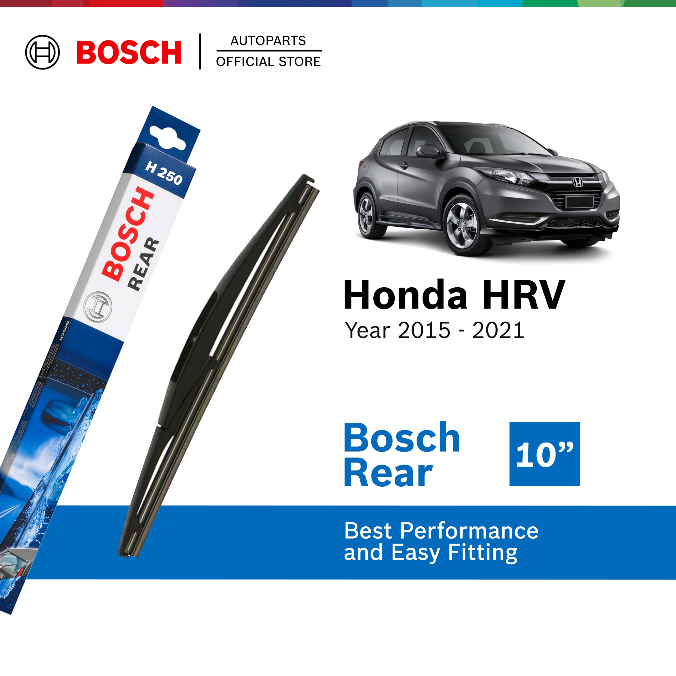 2016-2022 Honda HR-V Windshield Wiper Replacement (2016, 2017 2016-2022 Honda HR-V Windshield Wiper Replacement (2016, 2017