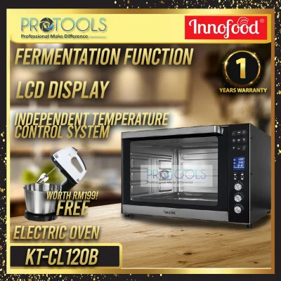 INNOFOOD Electric Oven 120L Digital Dual Temperature Sensor Probe Fermentation! KT-CL120B FOC SPATULA!