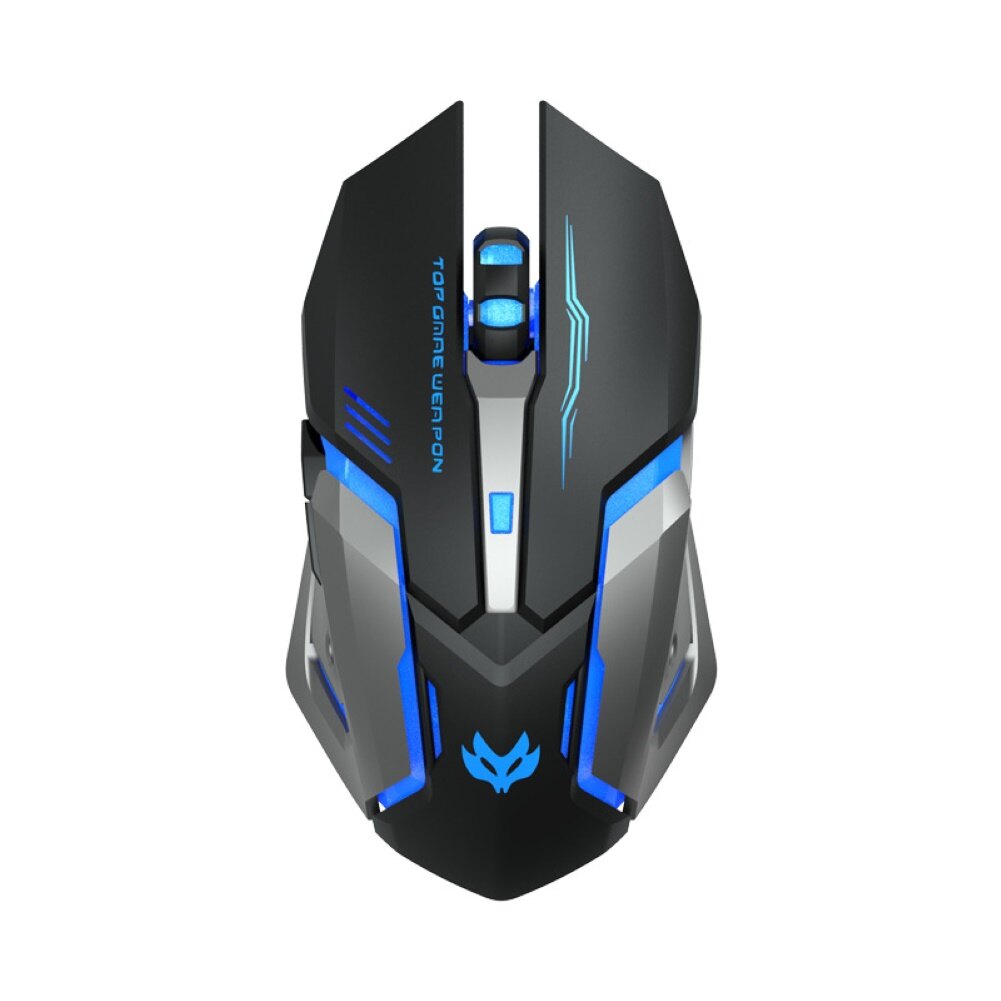 T1 Ergonomic 2.4G Rechargeable Silent Backlit USB Optical Wireless Gaming Mouse