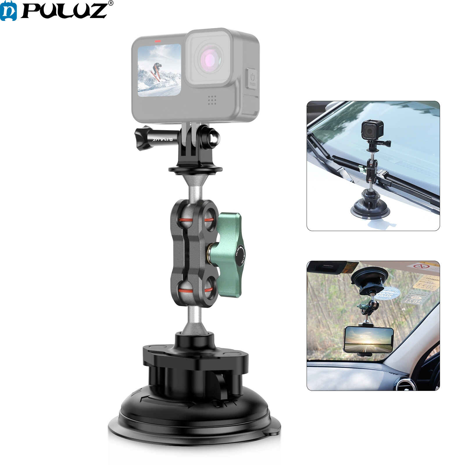 best gopro suction cup mount