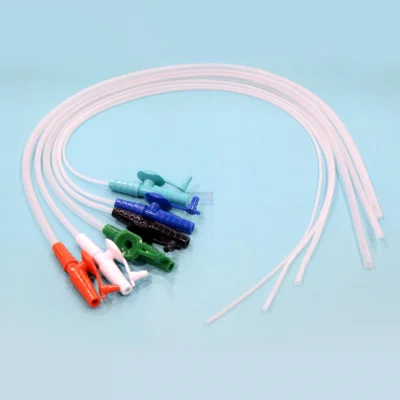 Suction Catheter Hospitech with Cacuum Control (8G, 10G, 12G, 14G)