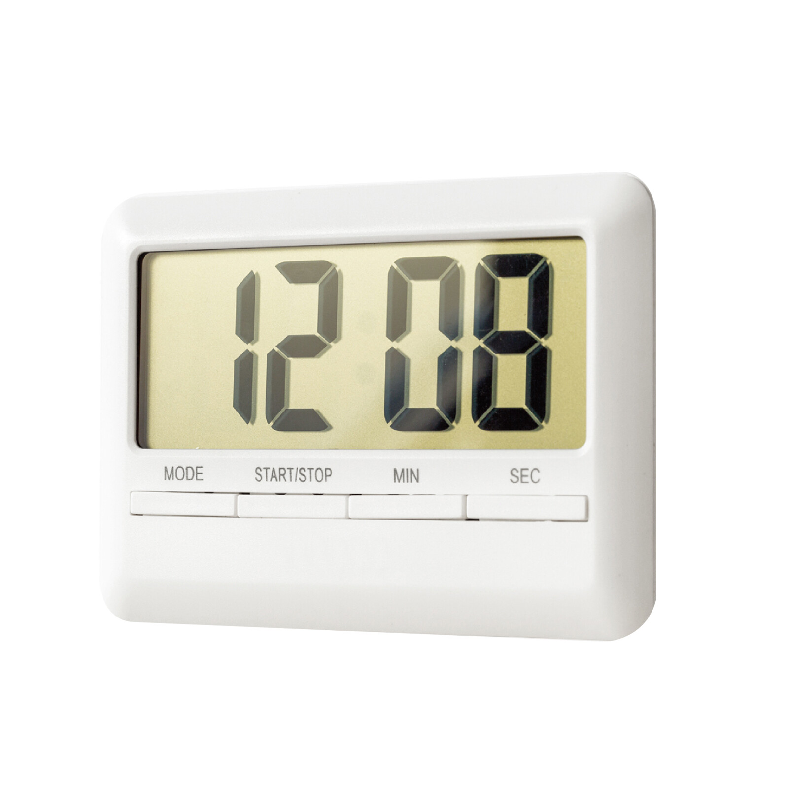 KKmoon LCD Digital Alarm Clock Timer Large Time Manual Countdown for Cooking Shower Study Stopwatch Kitchen Magnetic Electronic Clock