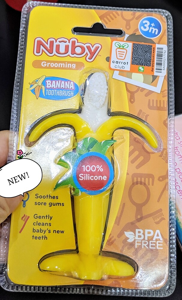 nuby teether banana