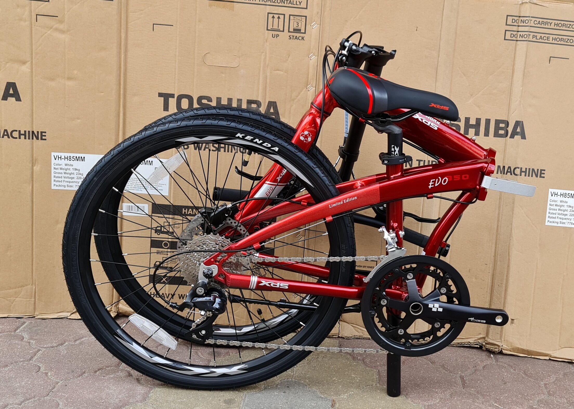 xds evo 950 folding bike