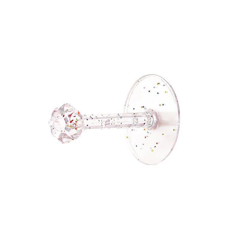 Multifunctional Creative L-shaped Crystal Hair Rope Storage Hook/ Wall Mounted Jewelry Display Hanging Rack