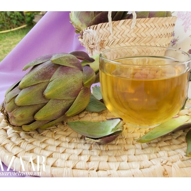 Ma122 gói 20 hạt giống cây atiso xanh - tặng kèm hạt hướng dương lùn + thuốc kích mầm rễ
