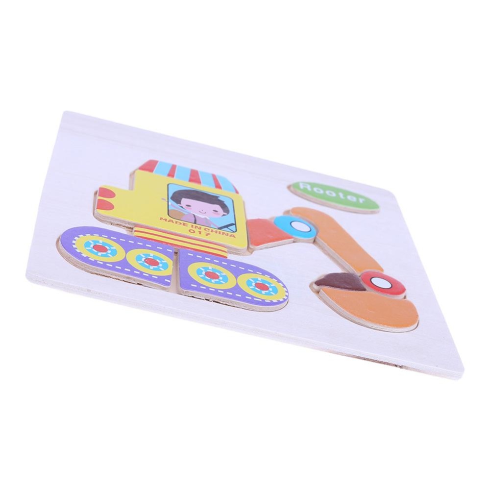1pcs Wooden Tangram Brain Teaser Puzzle Educational Developmental Kids Toy