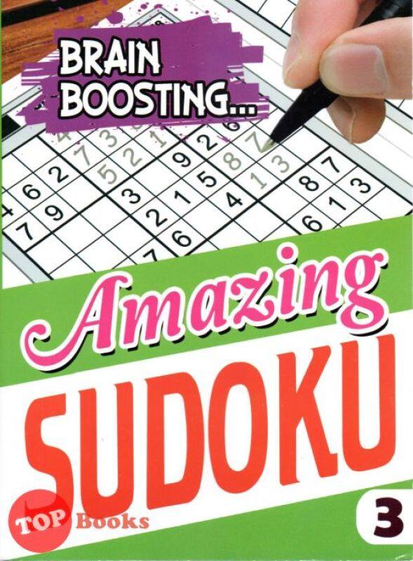 Mind To Mind - Brain Boosting - Amazing Sudoku Book 3 Malaysia