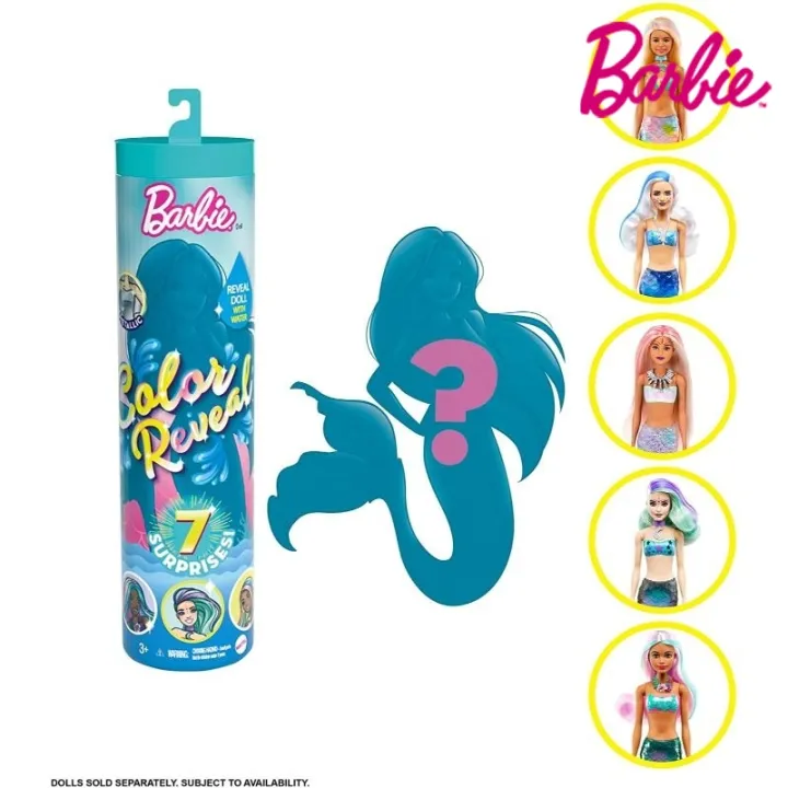 barbie color reveal surprise