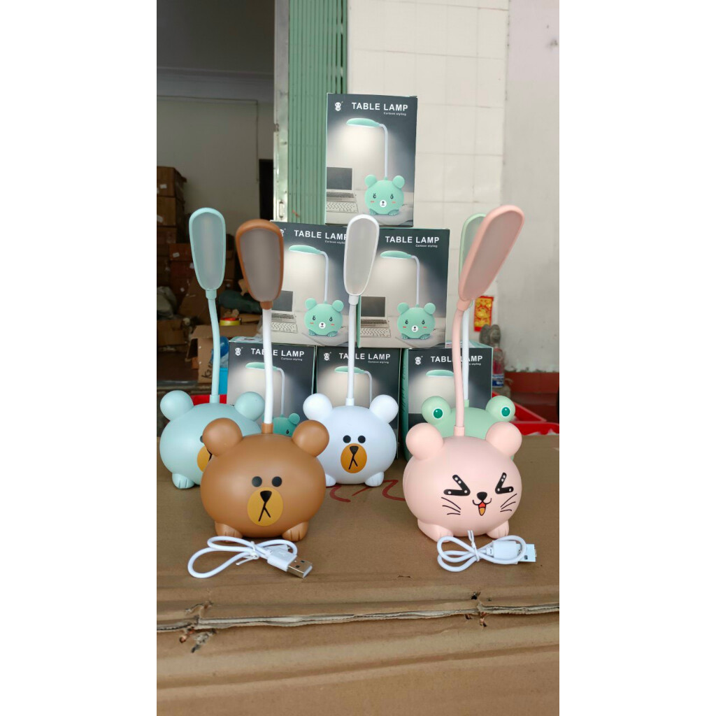 Đèn Học Để Bàn Mini Hình Thú Dễ Thương