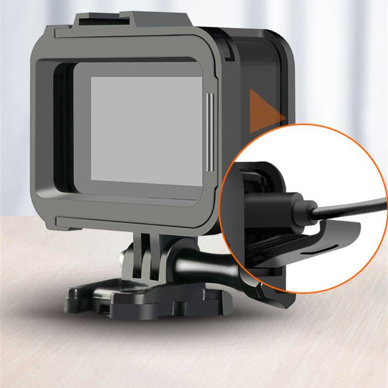 For GoPro Hero 8 Frame Black Plastic Protective Frame Anti-drop Protective Shell Camera Accessories Action Camera Case